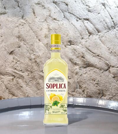 Liqueur SOPLICA VODKA Citron-Menthe - Caviste Nancy